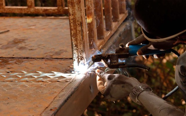Welding of the barriers