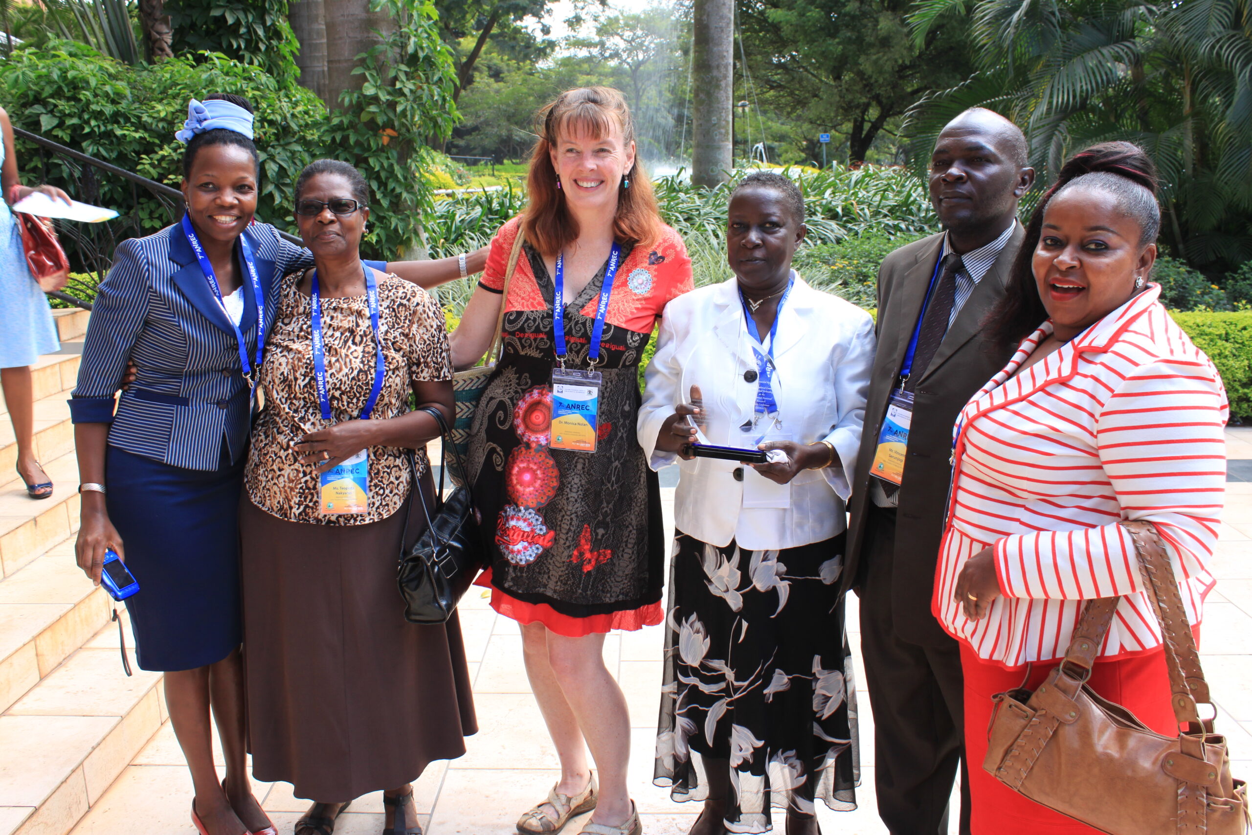 Maria Musisi with CAB members, Teopista N. Community Coordinator