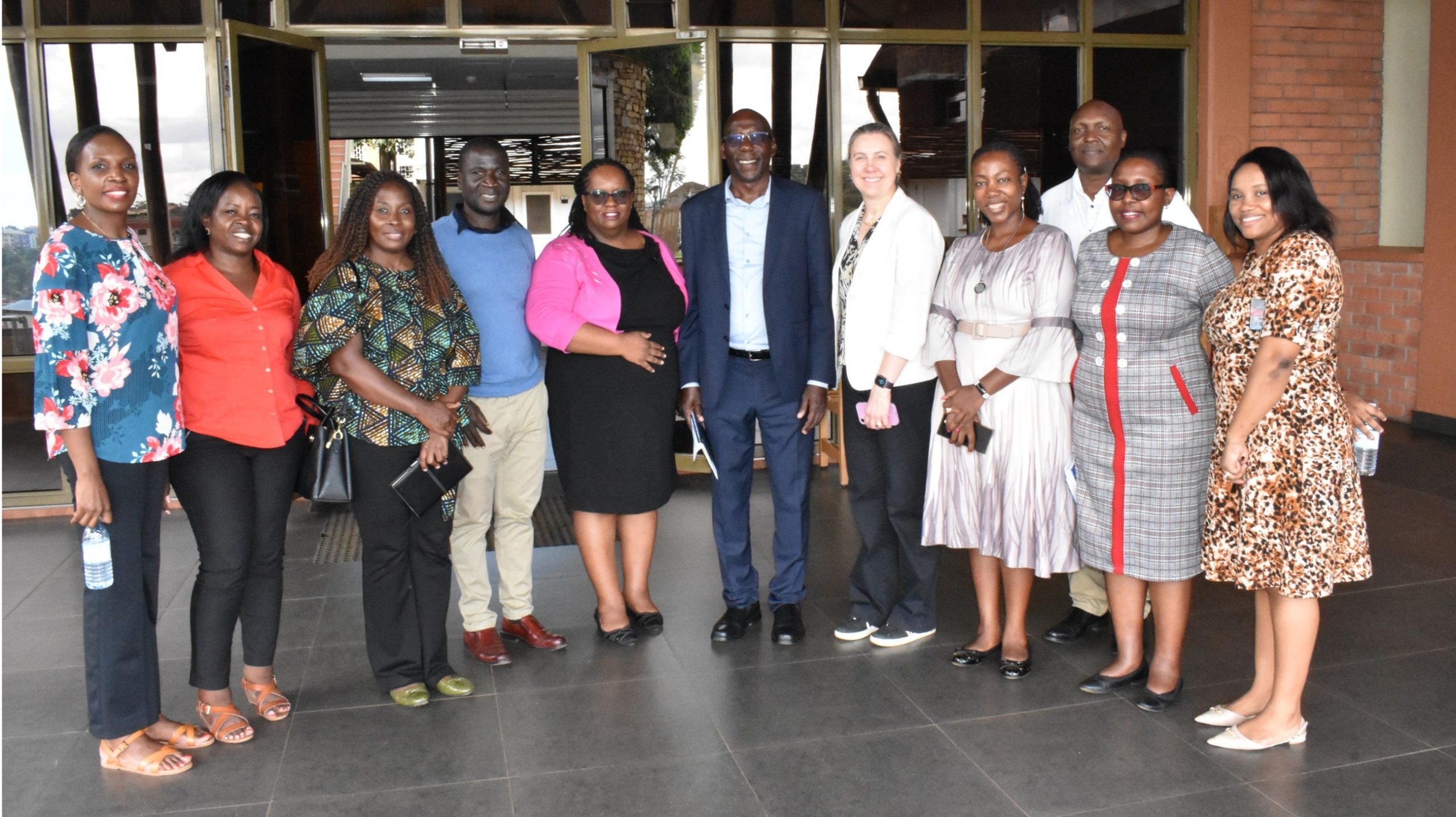 GF Visit at Baylor Uganda