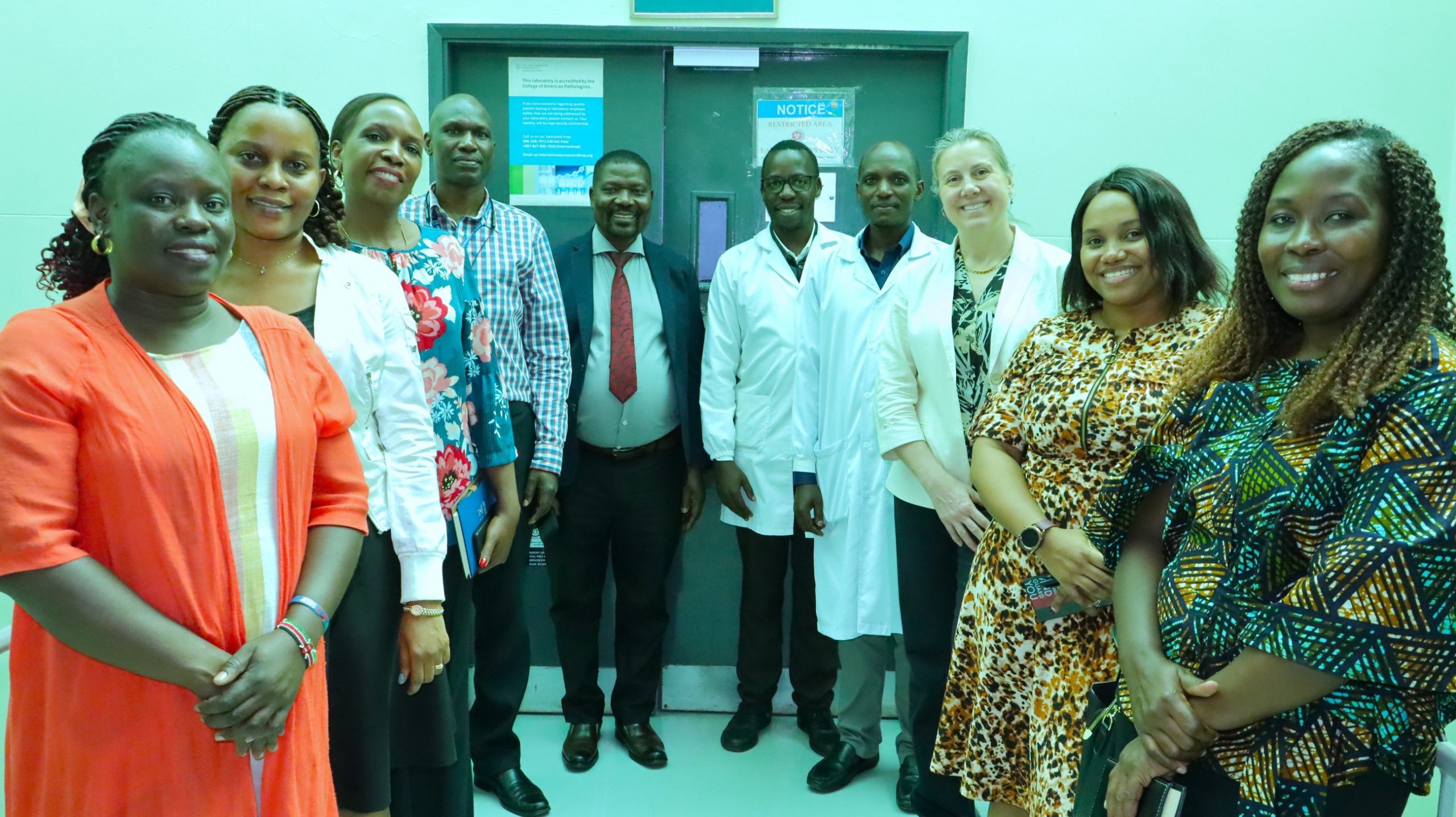 GF visit at IDI Core Lab