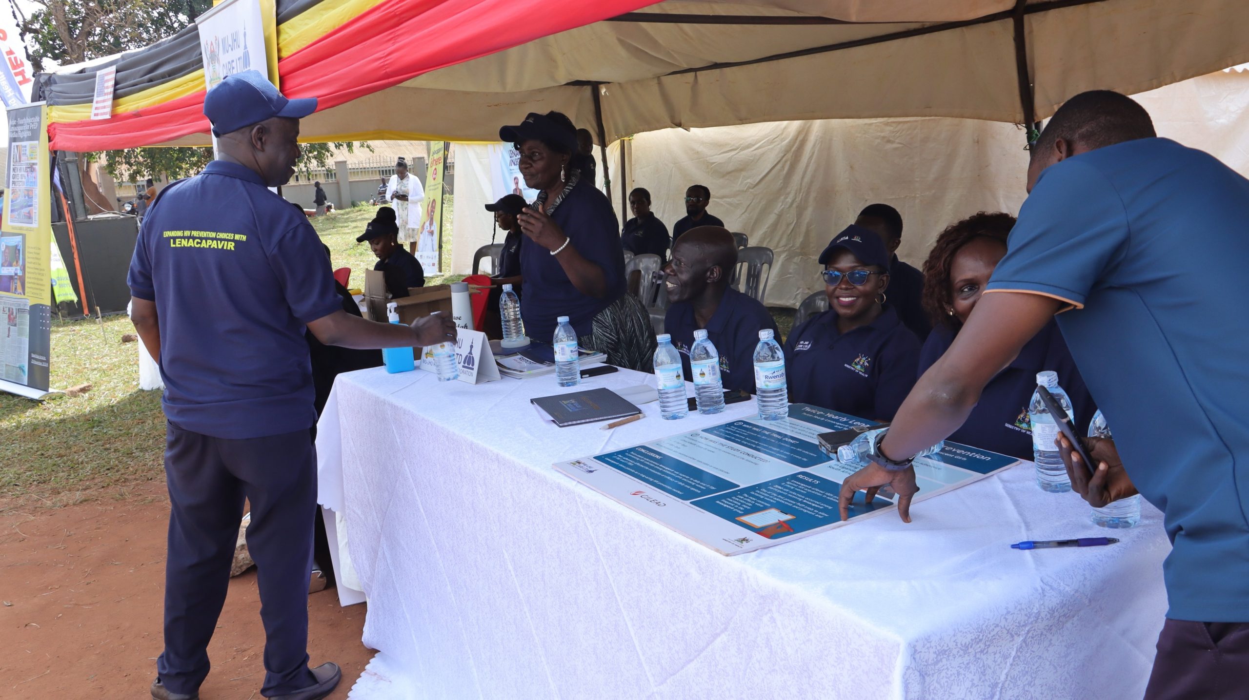 Lena Launch event in Lira April 2026_tent