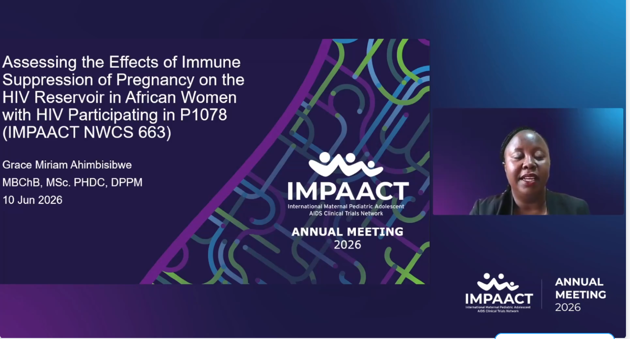 IMPAACT Annual Meeting- Dr. Ahimbisibwe